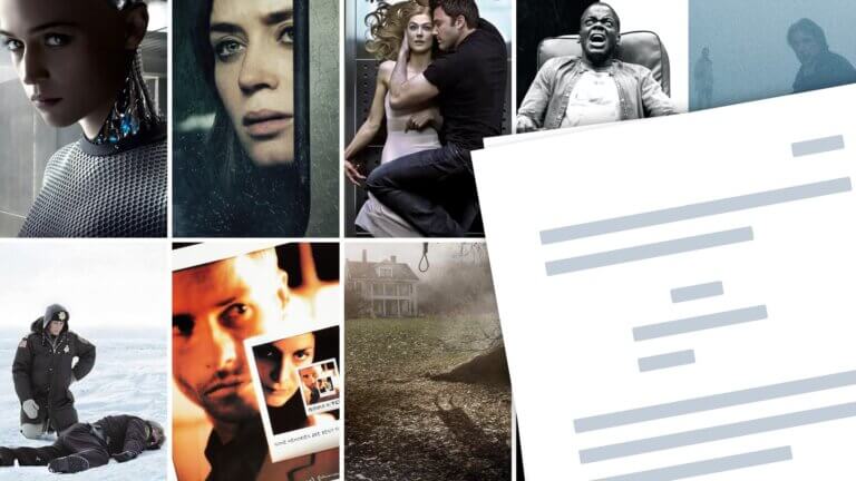 Best Free Thriller Movie Scripts Online Featured