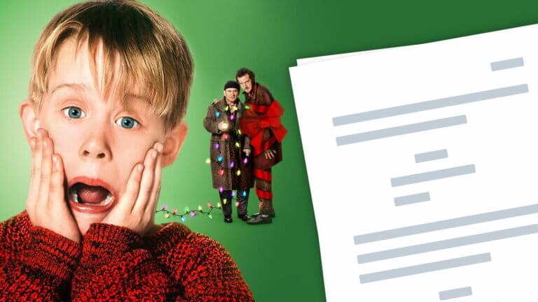 Home Alone Script PDF Download Featured