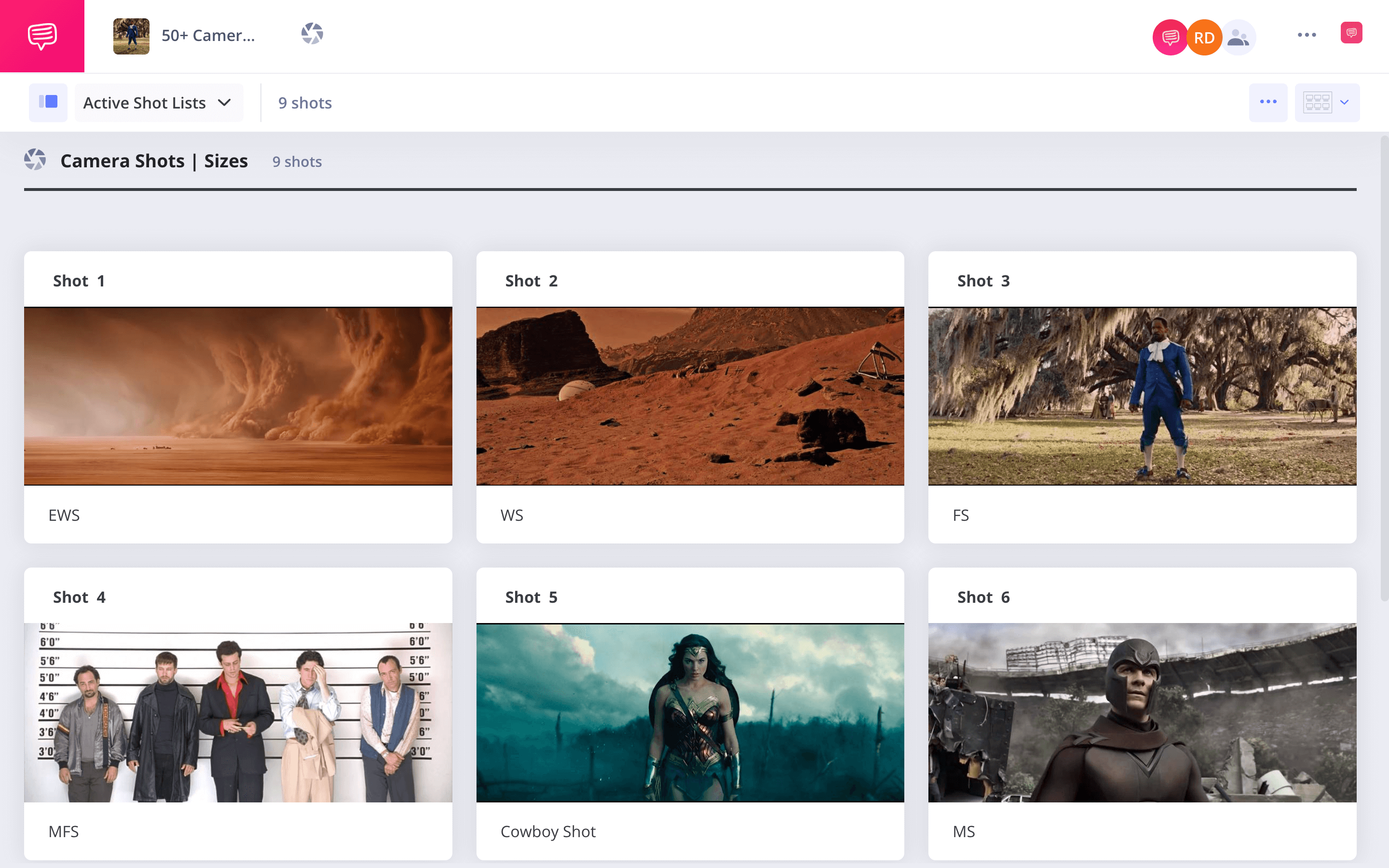 Cinematography Techniques Shot Size Example StudioBinder Shot Listing Software