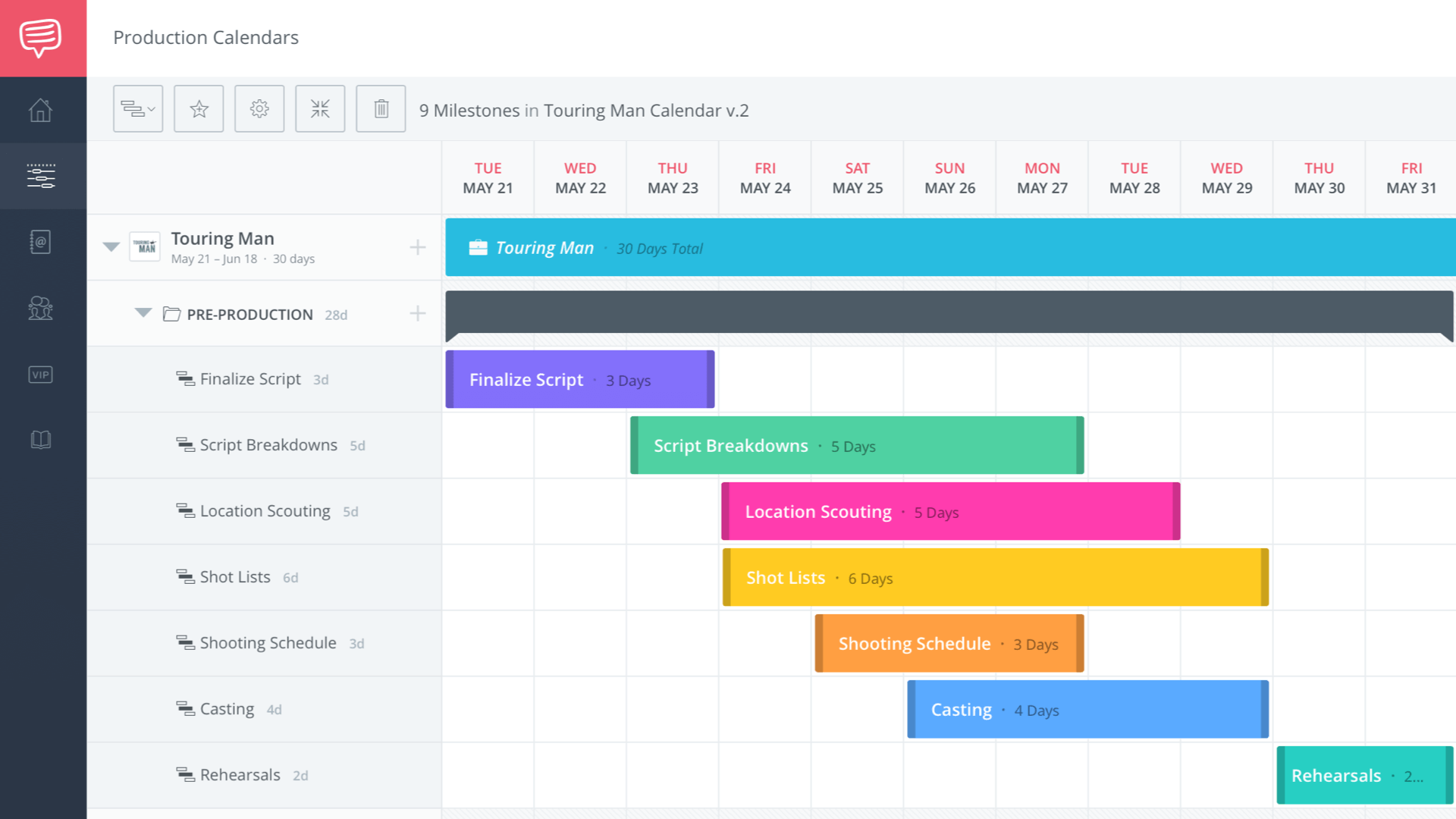 The Ultimate Guide to an Effective Production Calendar - Featured - StudioBinder